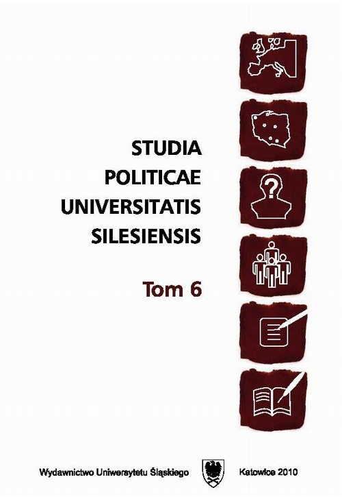 Studia Politicae Universitatis Silesiensis. T. 6