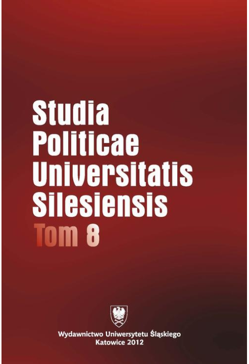 Studia Politicae Universitatis Silesiensis. T. 8