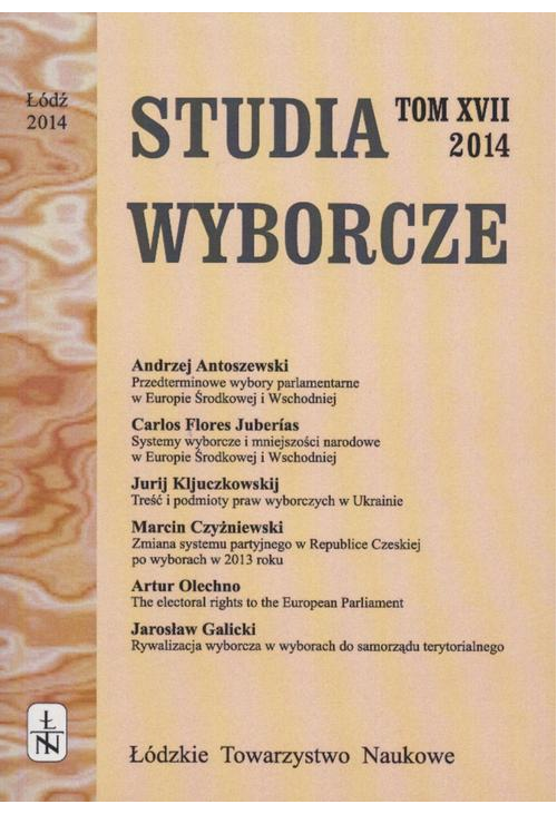 Studia Wyborcze t. 17