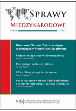 Sprawy Międzynarodowe 4/2014