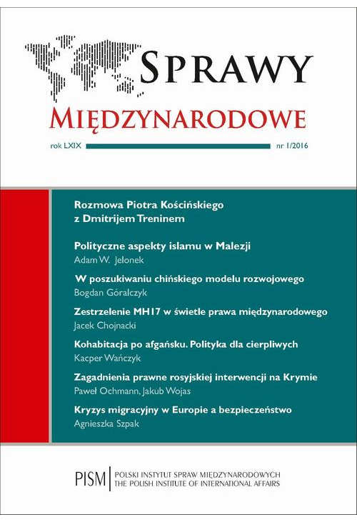 Sprawy Międzynarodowe 1/2016