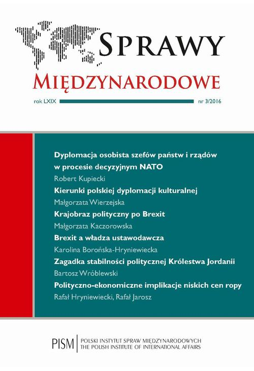 Sprawy Międzynarodowe 3/2016