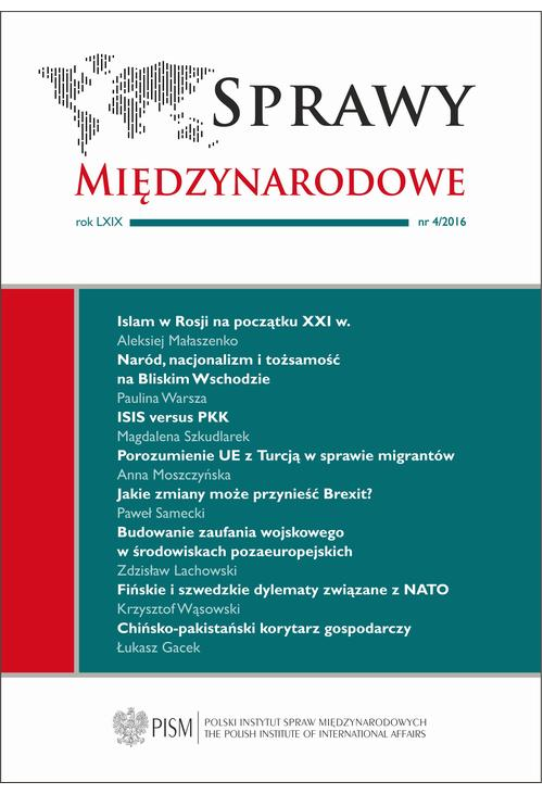 Sprawy Międzynarodowe 4/2016