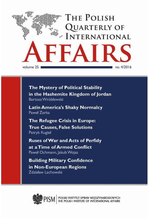 The Polish Quarterly of International Affairs 4/2016