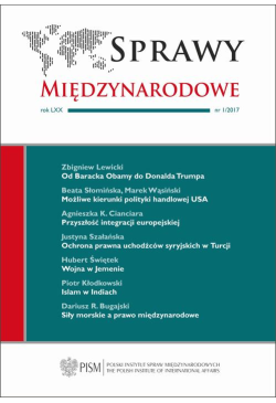 Sprawy Międzynarodowe 1/2017