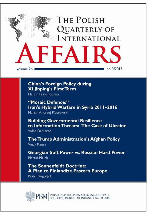The Polish Quarterly of International Affairs 3/2017