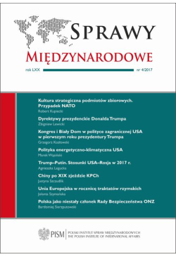 Sprawy Międzynarodowe 4/2017