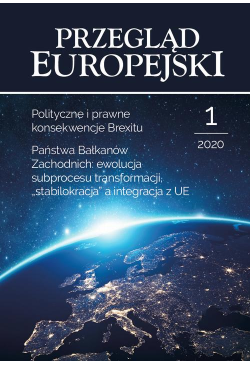 Przegląd Europejski 2020/1