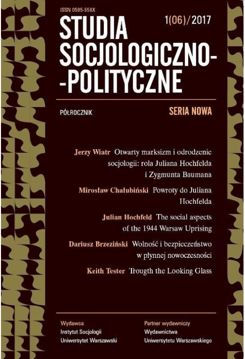 Studia Socjologiczno-Polityczne 2017/1 (06)