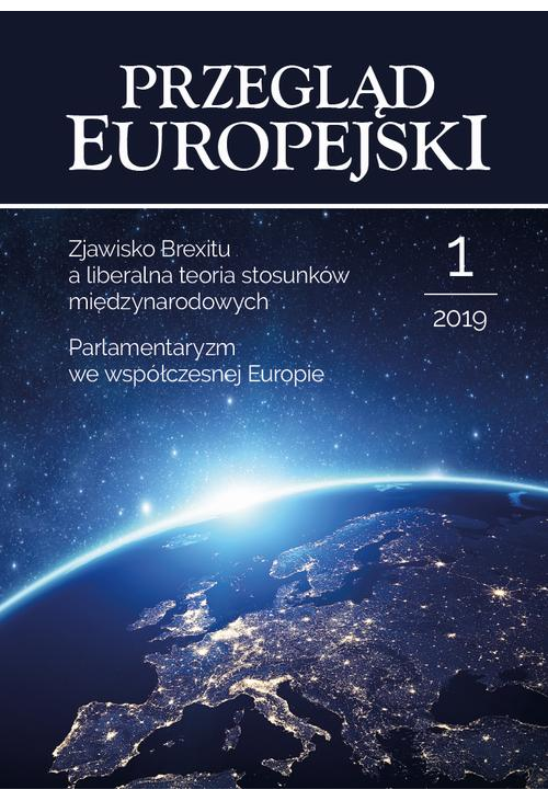 Przegląd Europejski 2019/1