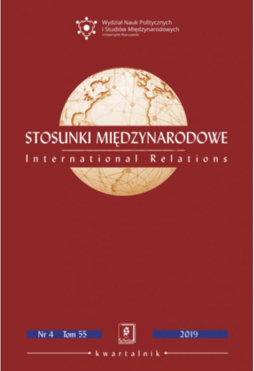 Stosunki Międzynarodowe nr 4(55)/2019