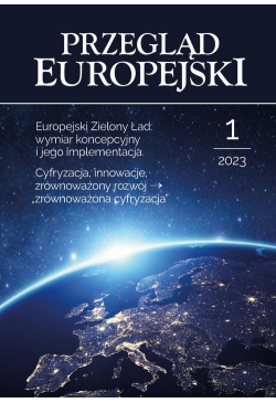 Przegląd Europejski 1/2023