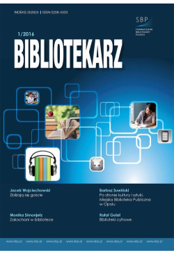 Bibliotekarz 1/2016