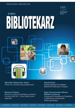 Bibliotekarz 4/2016