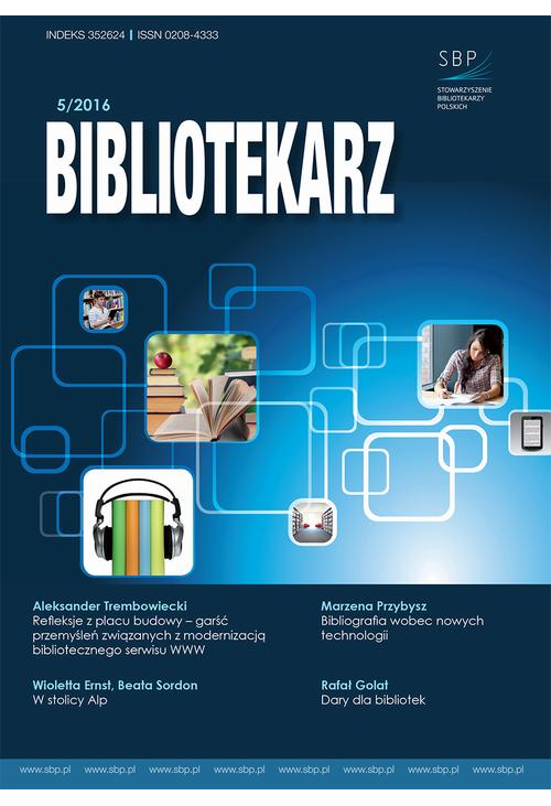Bibliotekarz 5/2016