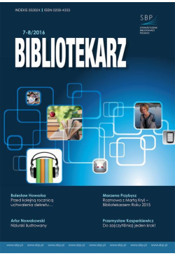 Bibliotekarz 7-8/2016