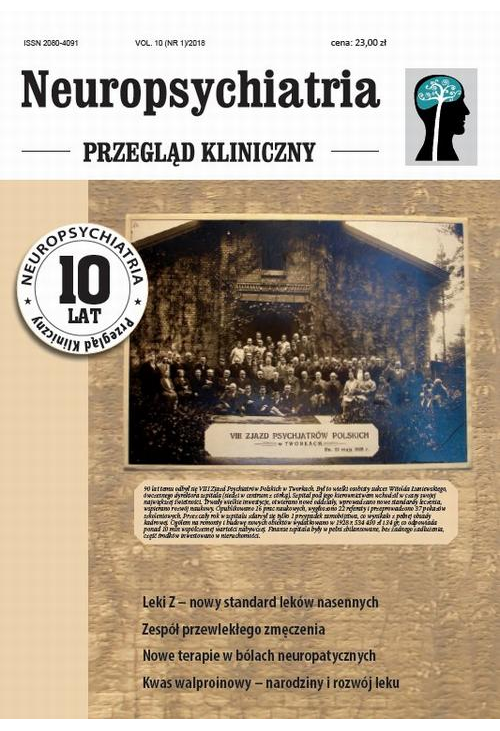 Neuropsychiatria. Przegląd Kliniczny NR (1)/2018