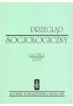 Przegląd Socjologiczny t....