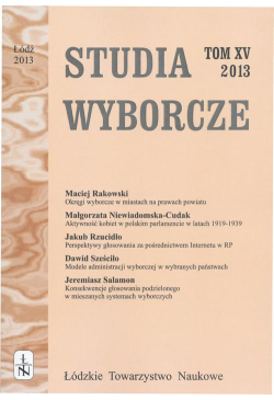 Studia Wyborcze t. 15