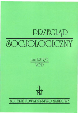 Przegląd Socjologiczny t....