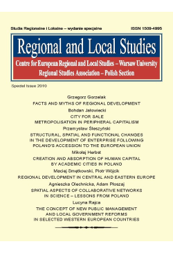 Regional and Local Studies,...