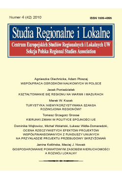 Studia Regionalne i Lokalne...