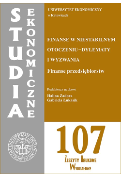 Studia Ekonomiczne. Finanse...