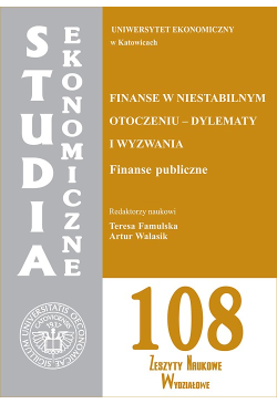 Studia Ekonomiczne. Finanse...