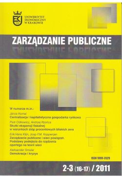Zarządzanie Publiczne nr...