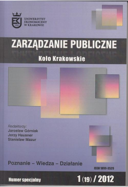 Zarządzanie Publiczne nr...