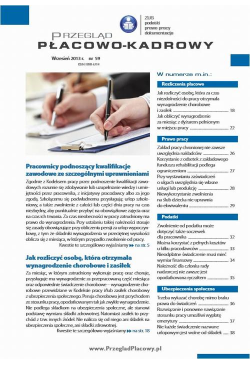 Przegląd płacowo-kadrowy...