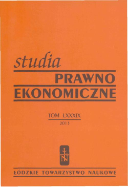 Studia Prawno-Ekonomiczne...