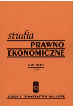 Studia Prawno-Ekonomiczne...