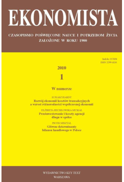 Ekonomista 2010 nr 1
