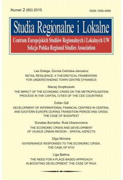 Studia Regionalne i Lokalne...