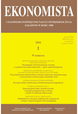 Ekonomista 2016 nr 1