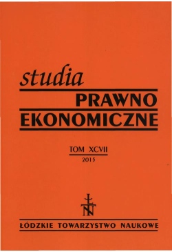 Studia Prawno-Ekonomiczne...
