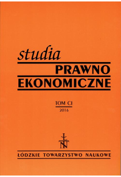 Studia Prawno-Ekonomiczne...