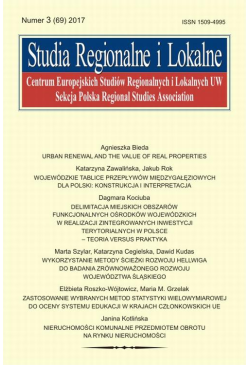 Studia Regionalne i Lokalne...