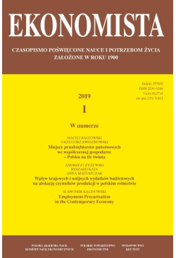 Ekonomista 2019 nr 1