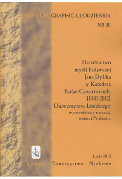 Acta Geographica Lodziensia...