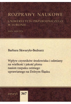 Wpływ czynników środowiska...