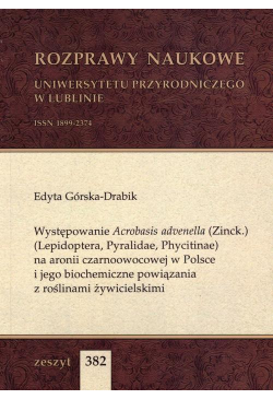 Występowanie Acrobasis...