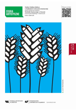 Studia Artystyczne. Nr 3:...