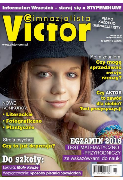 Victor Gimnazjalista 19/2015