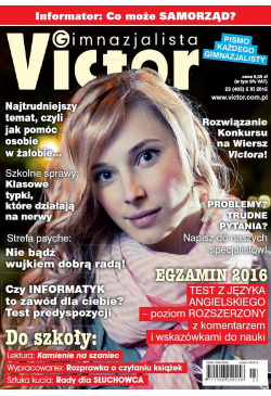 Victor Gimnazjalista 23/2015