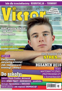 Victor Gimnazjalista 8/2015