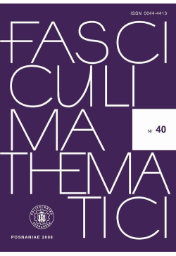 Fasciculi Mathematici, 2008/40