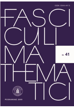 Fasciculi Mathematici, 2009/41