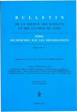 Bulletin de la Société des...